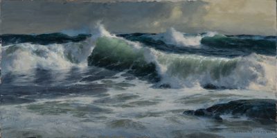 Artist Demo with Don Demers: “The Breaking Sea”